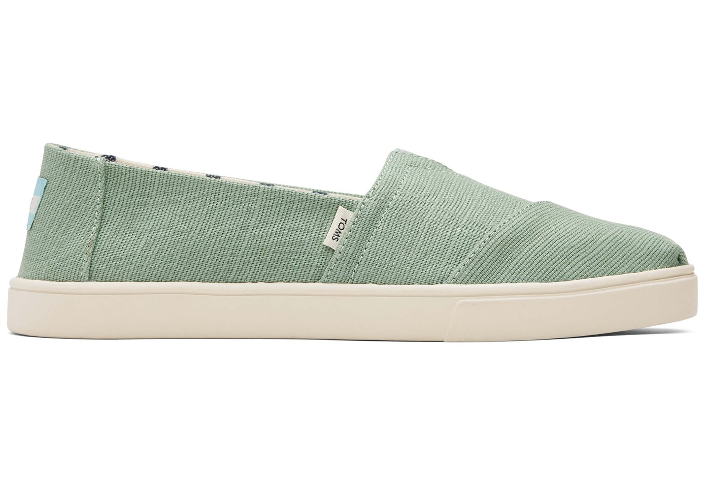 Toms Espadryle Damskie Mięta - Alpargata Cupsole Slip On - 38BXDGSUY